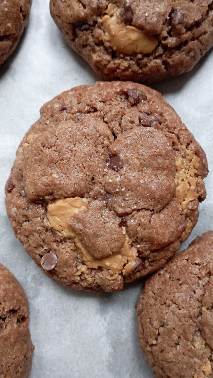 Cookies cacao e burro d'arachidi [12 pezzi]